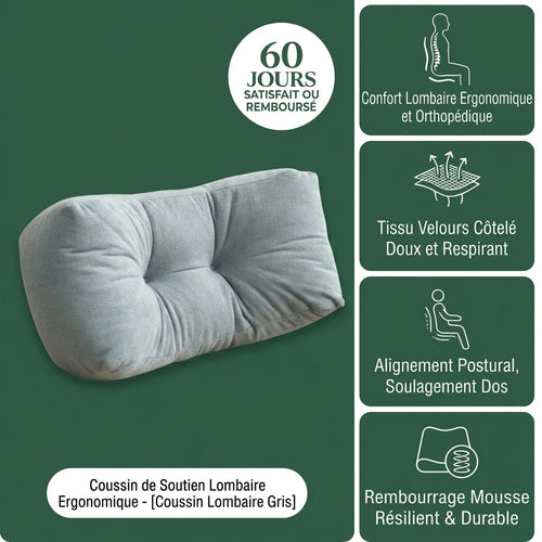 Coussin Assis Premium- Confort Quotidien Garanti