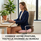 Coussin Coccyx Pro - corrige votre posture toute la journée au bureau