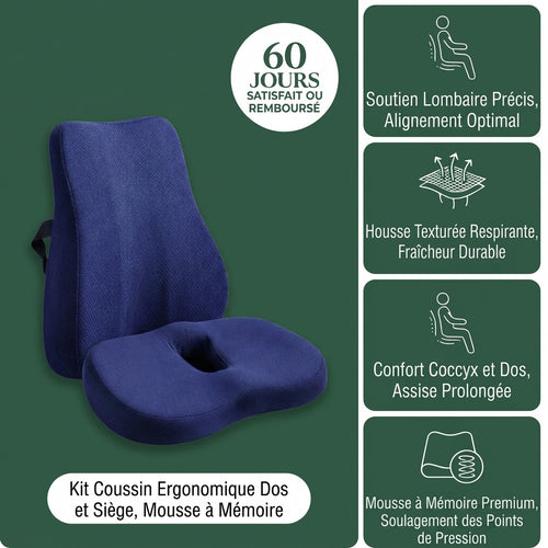 Coussin Coccyx - Assis Sans Douleur Certifiée
