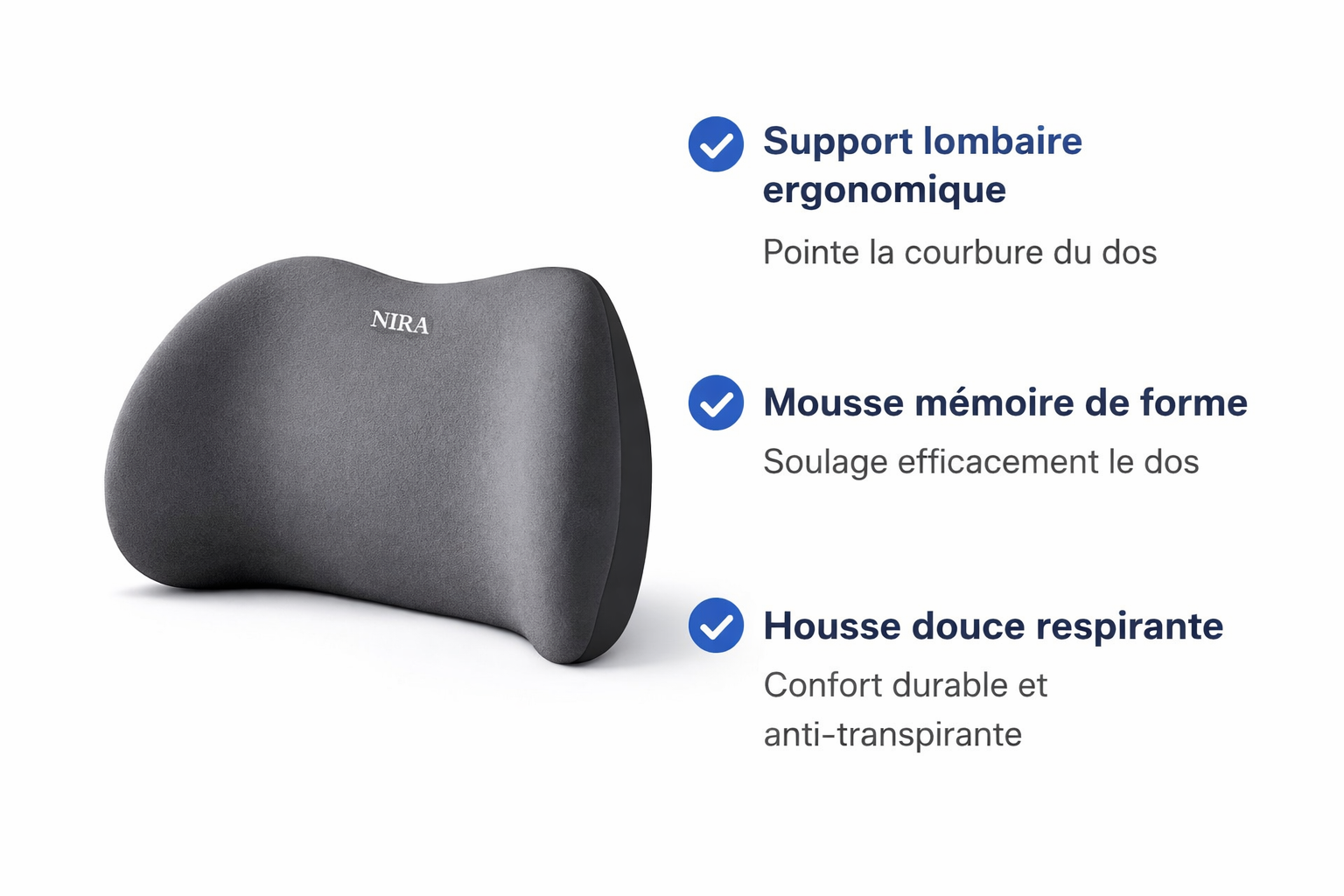 Coussin Dorsal Premium - Vue détail 3