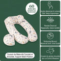 Coussin Grossesse Deluxe - Maternité Confort Maximal