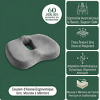 Coussin Mémoire De Forme Ultra -  Assis Confort Premium