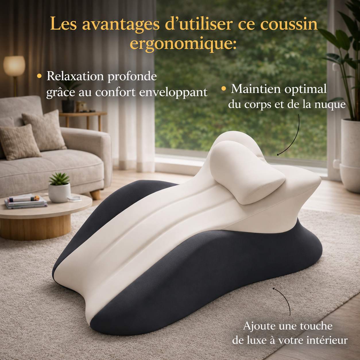 Coussin Posture Lombaire - Vue détail 4