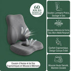 Coussin Télétravail Pro - Confort Bureau Sh/jour